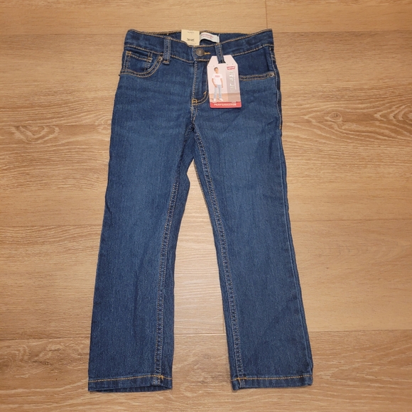 Levi's Other - Levis Boys 511 Slim Fit Performance Blue Jeans Size 4 Reg New